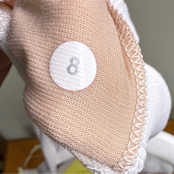 3 Lululemon Bra Bundle Flow Y Bra IV (Hot Pink/White) Crisscross Bralette Yellow - Picture 10 of 13